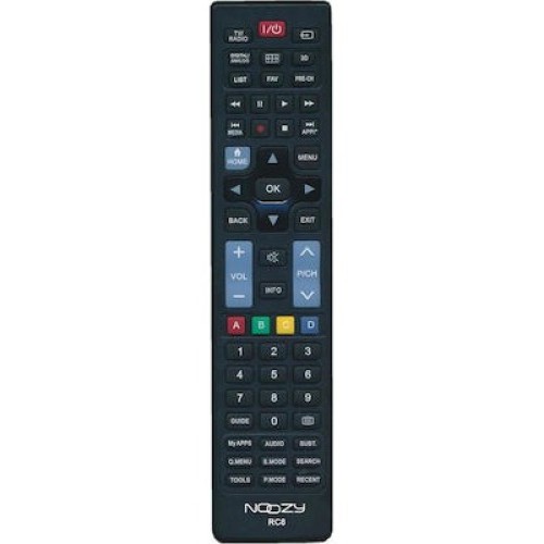 ΤΗΛΕΧ/ΡΙΟ TV NOOZY RC8 (5210029070044) ΣΥΜΒΑΤΟ ΓΙΑ SONY&SAMSUNG&LG